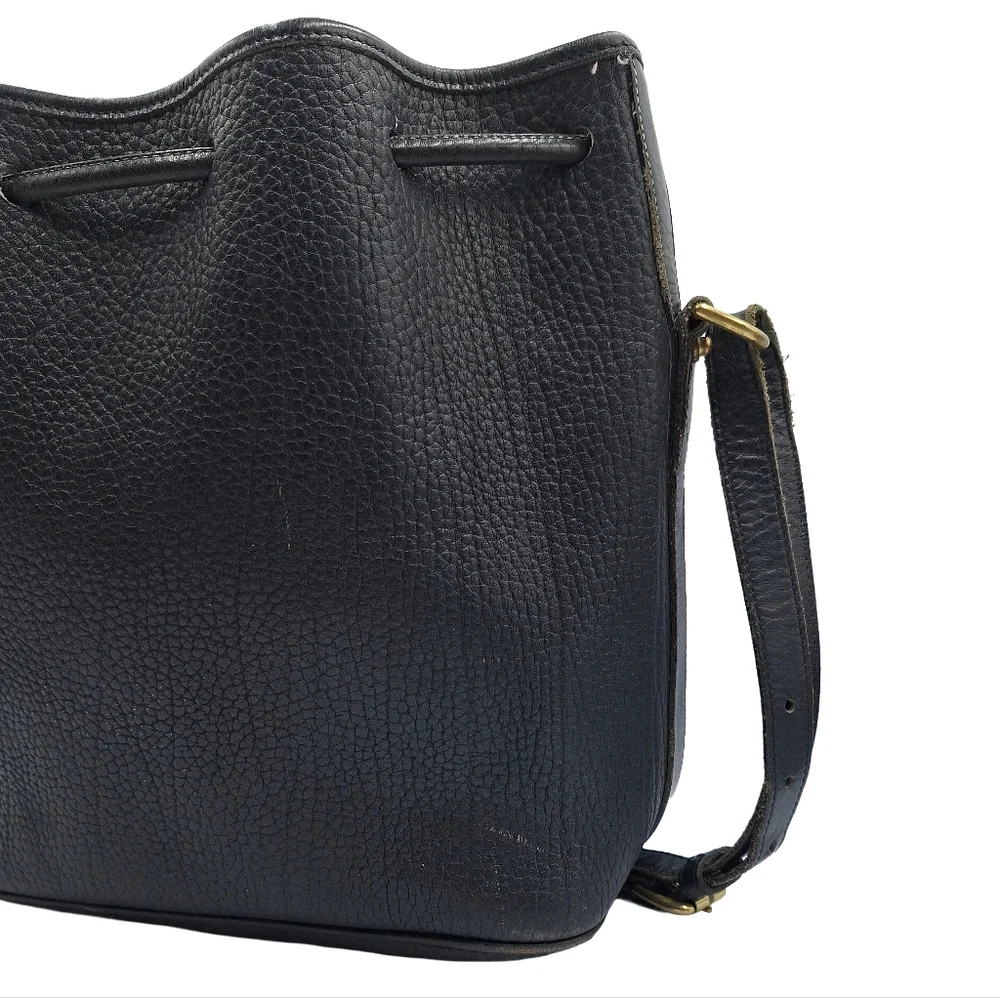 Vintage Dooney & Bourke Teton AWL Drawstring Bucket Bag - Picture 4 of 12